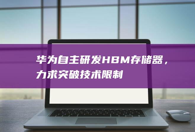 自主研发HBM存储器，力求突破技术限制